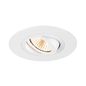 Preview: SLV 1007630 NEW TRIA 75 XL, Deckeneinbauring, D: 11 H: 2.6 cm, weiß