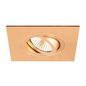 Preview: SLV 1007637 NEW TRIA 75 XL, Deckeneinbauring, L: 11 B: 11 H: 2.6 cm, rosegold