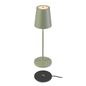 Preview: SLV 1007696 VINOLINA TWO, LED Akku-Tischleuchte IP65, 2200/2700/3000K, TOUCH, grün