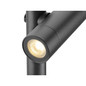 Preview: SLV HELIA SLIM Pole, double, LED Outdoor Stehleuchte, schwarz IP65 3000K 1007869