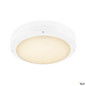 Preview: SLV 1008901 OUTDOOR BULKHEAD V 360, SENSOR 20W 830/840/856 IP65 IK10, weiß