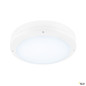 Preview: SLV 1008901 OUTDOOR BULKHEAD V 360, SENSOR 20W 830/840/856 IP65 IK10, weiß