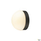 Preview: SLV 1008944 CYFT DOME, Wand- und Deckenaufbauleuchte, 2700/3000/4000 K, 6,5 W, PHASE, schwarz / milchig