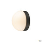 Preview: SLV 1008944 CYFT DOME, Wand- und Deckenaufbauleuchte, 2700/3000/4000 K, 6,5 W, PHASE, schwarz / milchig