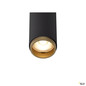 Preview: SLV 1009038 GRIP! S, Deckenaufbauleuchte, single, PHASE, 2700 K, 11 W, 29°, schwarz / gold
