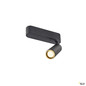 Preview: SLV 1009071 GRIP! M, Deckenaufbauleuchte, single, PHASE, 3000 K, 14 W, 42°, schwarz / gold