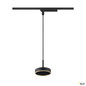 Preview: SLV 1009133 GRIP! FLAT, 1~ Pendelleuchte, PHASE, Pendellänge 200 cm, 2700/3000 K, schwarz / gold