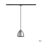 Preview: SLV 1009140 PARA CONE 14, Pendelleuchte für 1 Phasen System, GU10, aluminium