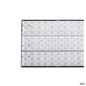 Preview: SLV 1009146 SIGHT PANEL, 3~ Spot, rechteckig, 3000 K, 38 W, 70°, schwarz
