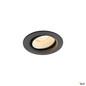 Preview: SLV 1009326 NUMINOS® MOVE XS, Deckeneinbauleuchte, 2700 K, 20°, IP20, rund, schwarz / weiß