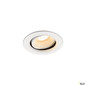 Preview: SLV 1009341 NUMINOS® MOVE XS, Deckeneinbauleuchte, 2700 K, 55°, IP20, rund, weiß