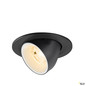 Preview: SLV 1009380 NUMINOS® GIMBLE S, Deckeneinbauleuchte, 2700 K, 20°, IP20, rund, schwarz / weiß