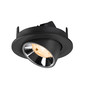 Preview: SLV 1009381 NUMINOS GIMBLE S, Deckeneinbauleuchte schwarz/chrom 2700K 20°