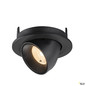 Preview: SLV 1009382 NUMINOS® GIMBLE S, Deckeneinbauleuchte, 2700 K, 40°, IP20, rund, schwarz
