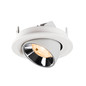 Preview: SLV 1009390 NUMINOS GIMBLE S, Deckeneinbauleuchte weiß/chrom 2700K 20°