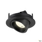 Preview: SLV 1009418 NUMINOS® GIMBLE S, Deckeneinbauleuchte, 4000 K, 40°, IP20, rund, schwarz
