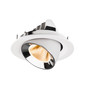 Preview: SLV 1009552 NUMINOS GIMBLE M, Deckeneinbauleuchte weiß/chrom 2700K 20°