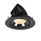 Preview: SLV 1009564 NUMINOS GIMBLE M, Deckeneinbauleuchte schwarz/chrom 3000K 40°
