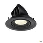 Preview: SLV 1009580 NUMINOS® GIMBLE M, Deckeneinbauleuchte,, 4000 K, 40°, schwarz