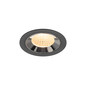 Preview: SLV 1009603 NUMINOS M, Deckeneinbauleuchte schwarz/chrom 2700K 55°