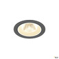 Preview: SLV 1009614 NUMINOS® M, Deckeneinbauleuchte, 3000 K, 20°, IP20, rund, schwarz / weiß