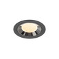 Preview: SLV 1009618 NUMINOS M, Deckeneinbauleuchte schwarz/chrom 3000K 40°