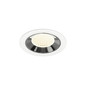 Preview: SLV 1009645 NUMINOS M, Deckeneinbauleuchte weiß/chrom 4000K 40°