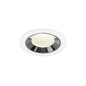 Preview: SLV 1009648 NUMINOS M, Deckeneinbauleuchte weiß/chrom 4000K 55°
