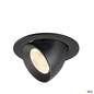 Preview: SLV 1009703 NUMINOS® GIMBLE L, Deckeneinbauleuchte, 2700 K, 20°, IP20, rund, schwarz