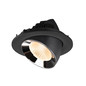 Preview: SLV 1009708 NUMINOS GIMBLE L, Deckeneinbauleuchte schwarz/chrom 2700K 40°