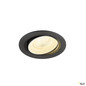 Preview: SLV 1009835 NUMINOS® MOVE L, Deckeneinbauleuchte, 3000 K, 55°, IP20, rund, schwarz / weiß