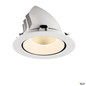 Preview: SLV 1009874 NUMINOS® GIMBLE XL, Deckeneinbauleuchte,, 2700 K, 20°, weiß