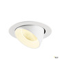 Preview: SLV 1009895 NUMINOS® GIMBLE XL, Deckeneinbauleuchte,, 3000 K, 40°, weiß