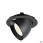 Preview: SLV 1009900 NUMINOS® GIMBLE XL, Deckeneinbauleuchte,, 4000 K, 20°, schwarz