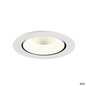 Preview: SLV 1009910 NUMINOS® GIMBLE XL, Deckeneinbauleuchte,, 4000 K, 20°, weiß