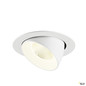Preview: SLV 1009910 NUMINOS® GIMBLE XL, Deckeneinbauleuchte,, 4000 K, 20°, weiß