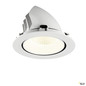 Preview: SLV 1009913 NUMINOS® GIMBLE XL, Deckeneinbauleuchte,, 4000 K, 40°, weiß
