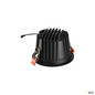 Preview: SLV 1009942 NUMINOS® XL, Deckeneinbauleuchte, 3000 K, 55°, IP20, rund, schwarz