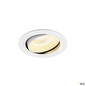 Preview: SLV 1010006 NUMINOS® MOVE XL, Deckeneinbauleuchte, 3000 K, 55°, IP20, rund, weiß