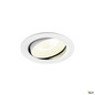 Preview: SLV 1010018 NUMINOS® MOVE XL, Deckeneinbauleuchte, 4000 K, 20°, IP20, rund, weiß