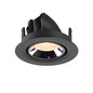 Preview: SLV 1010031 NUMINOS GIMBLE XS, Deckeneinbauleuchte schwarz/chrom 2700K 40°