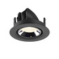 Preview: SLV 1010067 NUMINOS GIMBLE XS, Deckeneinbauleuchte schwarz/chrom 4000K 40°
