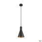 Preview: SLV 1010084 LALU® CONE 15, Leuchtenschirm, E27 Base, Mix&Match, H: 17 cm, schwarz / bronze