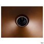Preview: SLV 1010090 LALU® TETRA 36, Leuchtenschirm, E27 Base, Mix&Match, H: 8.9 cm, schwarz / bronze