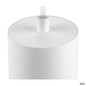 Preview: SLV 1010100 ASTO TUBE, 1~ Pendelleuchte, GU10, Pendellänge 250 cm, 1 x max. 10 W, weiß