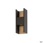 Preview: SLV 1010101 FLATT II, Wandaufbauleuchte, PHASE, 2700 K, 9.5 W, anthrazit / braun