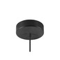 Preview: SLV 1010216 MOTUNA, PD, Phase, Pendelleuchte, 2700K, 10W, 130°, schwarz / goldfarben