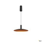 Preview: SLV 1010287 LALU®, Pendelleuchte, LED Base, Mix&Match, surface mounted canopy, Pendellänge 200 cm, 2700/3000K, 40°, PHASE, schwarz