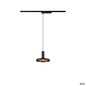 Preview: SLV 1010288 LALU®, 1~Pendelleuchte, PHASE, LED Base, Mix&Match, Pendellänge 200 cm, 2700/3000K, 40°, schwarz