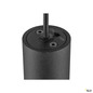 Preview: SLV 1010289 LALU®, 48V Pendelleuchte, DALI, LED Base, Mix&Match, Pendellänge 200 cm, 2700/3000K, 40°, schwarz